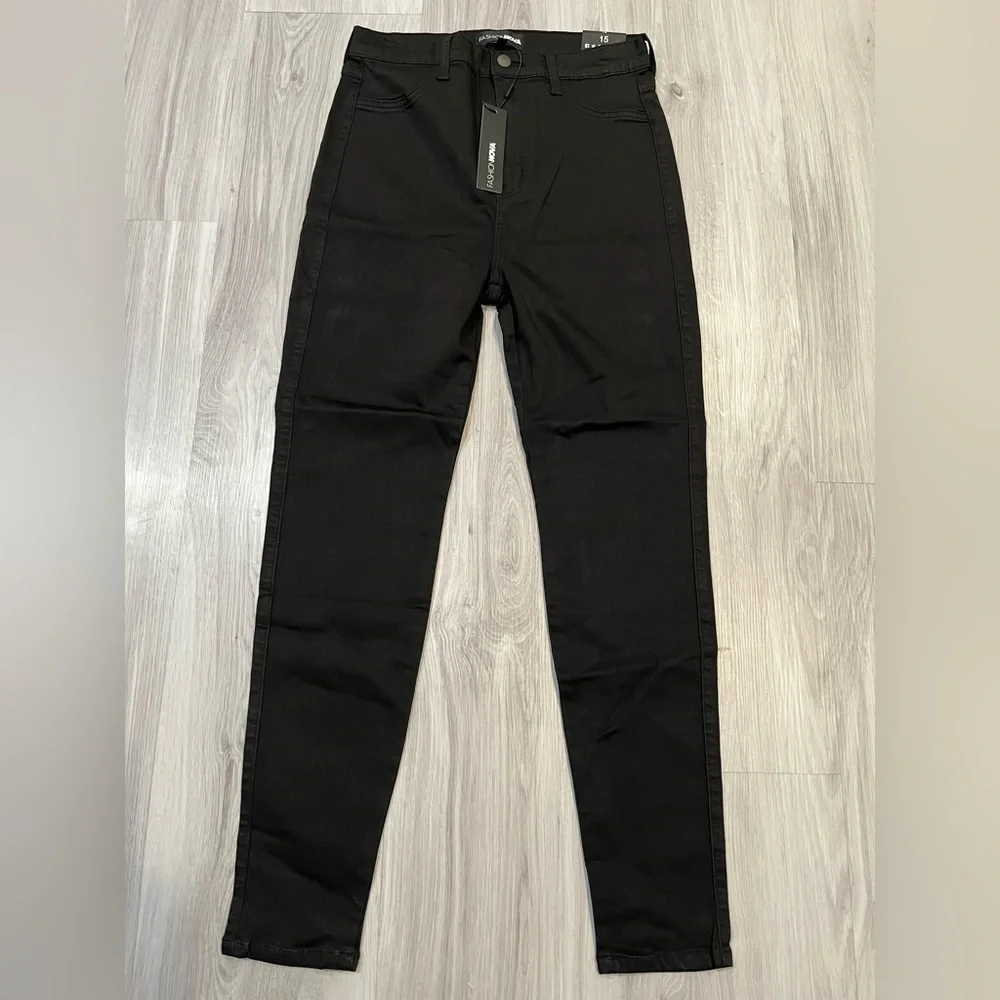 Fashion Nova Classic Black Denim size #15